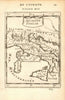 ANCIENT ITALY. Decorative. 'Ancienne Italie'. MALLET 1683 old antique map
