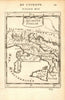ANCIENT ITALY. Decorative. 'Ancienne Italie'. MALLET 1683 old antique map