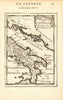 ANCIENT ITALY SOUTH. Magna Graecia. Ancienne Italie Meridionale. MALLET 1683 map