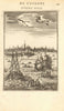 VENICE VENEZIA. General view. Piazza San Marco. Gondolas. Ships. MALLET 1683