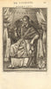 POPE INNOCENT XI. Innocenzo. On throne in regalia. Coat of arms. MALLET 1683