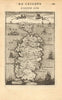 SARDINIA. Sardegna. Decorative. 'Sardaigne'. Corsica on horizon. MALLET 1683 map