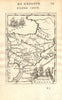 ANCIENT IBERIA. Roman provinces. Hispania Lusitania Spain Portugal 1683 map