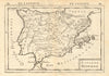 IBERIA. 'Espagne Moderne'. Spain & Portugal. Regions & towns. MALLET 1683 map