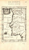 PORTUGAL showing provinces towns rivers. Lisbon Porto Algarve. MALLET 1683 map