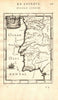 PORTUGAL showing provinces towns rivers. Lisbon Porto Algarve. MALLET 1683 map
