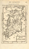 IRELAND. Rivers provinces lochs harbours. Isle d'Irlande. MALLET 1683 old map