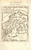 SCANDINAVIA. Tribes. Partie Septentrionale de ancienne Germanie. MALLET 1683 map