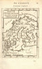 SCANDINAVIA. Tribes. Partie Septentrionale de ancienne Germanie. MALLET 1683 map