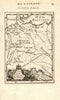 GERMANY. Showing regions. 'Les dix cercles d'Allemagne'. MALLET 1683 old map