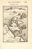 RÜGEN. 'Isle de Rugen' & Pomeranian coast, Germany. Pommern. MALLET 1683 map