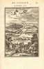 PRAGUE PRAHA. Decorative city view. Figures. Czech Republic. MALLET 1683 map