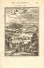 PRAGUE PRAHA. Decorative city view. Figures. Czech Republic. MALLET 1683 map