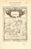 SWITZERLAND SUISSE SCHWEIZ rivers lakes Rhone Rhine Savoie Alps. MALLET 1683 map