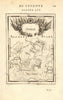 SWITZERLAND SUISSE SCHWEIZ rivers lakes Rhone Rhine Savoie Alps. MALLET 1683 map