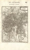 PARIS. Town city plan. 'Plan de Paris'. Decorative. MALLET 1683 old map