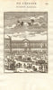 LOUVRE. 'Face du Louvre', Paris. Façade. Carriages. Market. figures. MALLET 1683