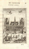 PARIS. Hotel de Ville. 'Hôtel de Ville'. Decorative. Market. MALLET 1683 print