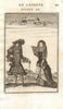 FRENCH COSTUME. Man & woman in 17th century dress. 'Francois. MALLET 1683