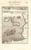 CHANNEL ISLANDS Jersey Guernsey Sark St Helier Cotentin St Malo. MALLET 1683 map