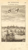 AMSTERDAM. Decorative view of the city. Many ships. Netherlands. MALLET 1683