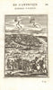 MEXICO CITY. Decorative. Conquistadors. Tenochtitlan 'Mexique' MALLET 1683 map