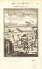 WEST INDIES. Sugarcane plantation & press/mill. Slaves. ' Sucrerie'. MALLET 1683
