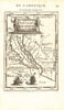 CALIFORNIA AS AN ISLAND with San Diego, Monterey, Cabo San Lucas MALLET 1683 map