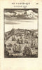 SÃO SALVADOR DA BAHIA. Decorative. Capital of colonial Brazil. MALLET 1683