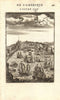 SÃO SALVADOR DA BAHIA. Decorative. Capital of colonial Brazil. MALLET 1683