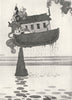 HEATH ROBINSON. How Noah averted disaster at the subsidence of the Flood 1935
