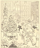 HEATH ROBINSON. London Guildhall on the eve of the Lord Mayor's Banquet 1935