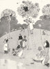 HEATH ROBINSON. Spring cleaning in Highgate woods. Cleaning trees & ducks 1935