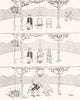 HEATH ROBINSON. Hoisting the chaperone. Romance 1935 old vintage print picture
