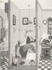 HEATH ROBINSON. Flat life. Ingenious devices for use on chilly mornings 1935