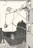 HEATH ROBINSON. Multi-movement Tabby cat Silencer. Operated from bedroom 1935