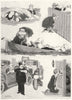 HEATH ROBINSON. Stolen Kisses. Romance. Avoiding the chaperone 1935 old print