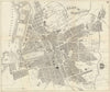 MARSEILLES. Antique town plan. City map. France. BRADSHAW 1890 old