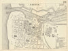OSTEND OOSTENDE OSTENDE. Antique town plan. City map. Belgium. BRADSHAW 1890