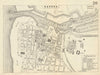 OSTEND OOSTENDE OSTENDE. Antique town plan. City map. Belgium. BRADSHAW 1890