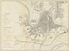VERONA. Antique town plan. City map. Italy. BRADSHAW 1890 old