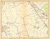 LONDON NW.Colindale Harrow-on-the-Hill Burnt Oak Kingsbury Queensbury 1925 map