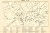 LONDON GENTLEMENS CLUBS. St James's Mayfair Piccadilly Whitehall 1930 old map