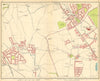 LONDON NW.Colindale Harrow-on-the-Hill Burnt Oak Kingsbury Queensbury 1930 map