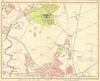 LONDON NE.Fulwell Cross Barkingside Fairlop Newbury Park Woodford Brg 1930 map