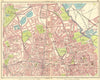 LONDON N.Finsbury Park Clapton Highbury Stamford Hill Stoke Newington 1930 map