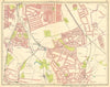 LONDON SE. Rushey Green Grove Park Catford Sydenham Beckenham Bromley 1930 map
