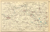 THAMES VALLEY.Reading Maidenhead Windsor Uxbridge Henley Marlow 1930 old map