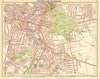 LONDON SE. Deptford Blackheath Greenwich Kidbrooke Brockley New Cross 1921 map