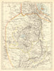 HABESH or ABYSSINIA. Tigre Amhara Shoa Godjam. Ethiopia. JOHNSTON 1899 old map